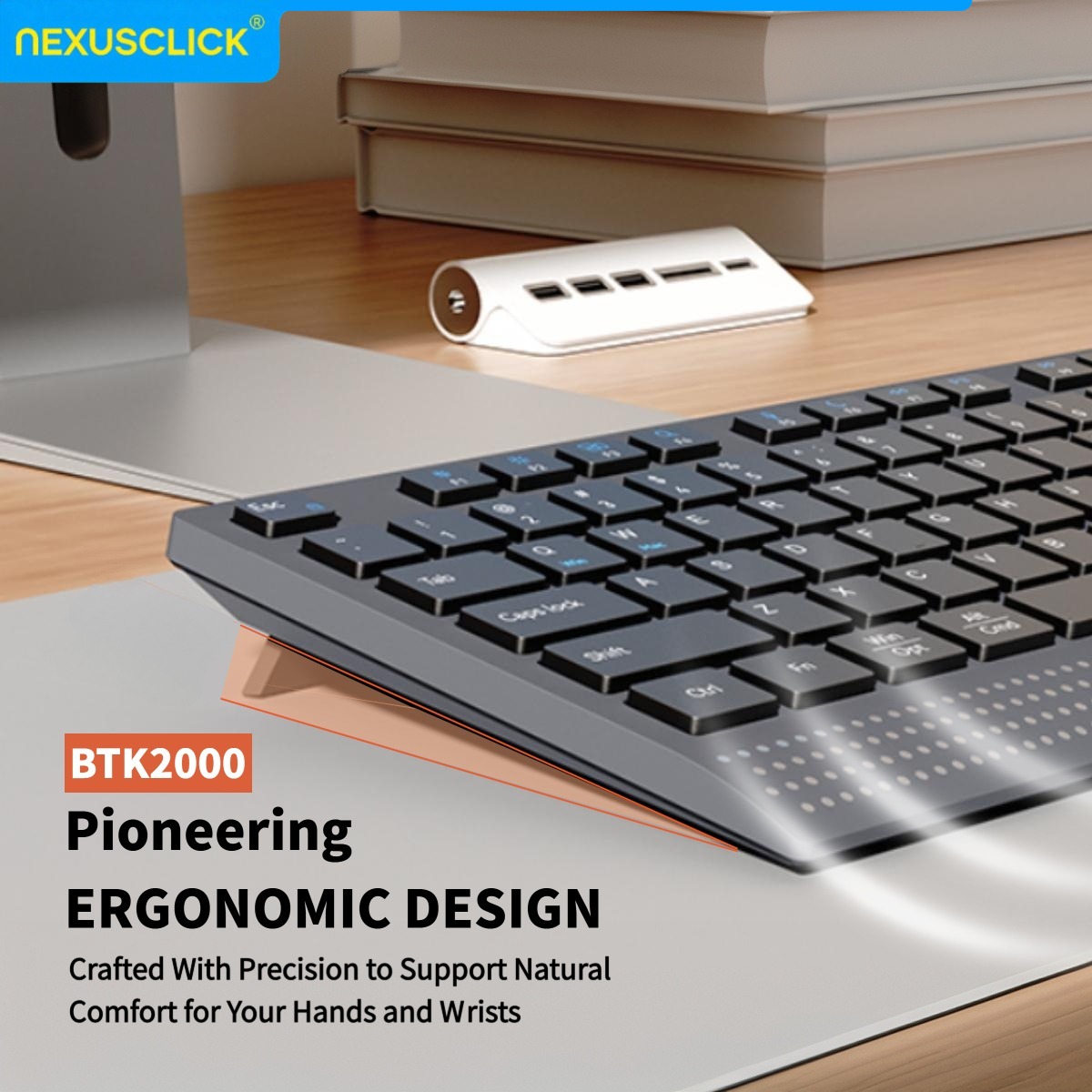 NexusClick Russian/English lay - Gaming Keyboard Bluetooth review and price