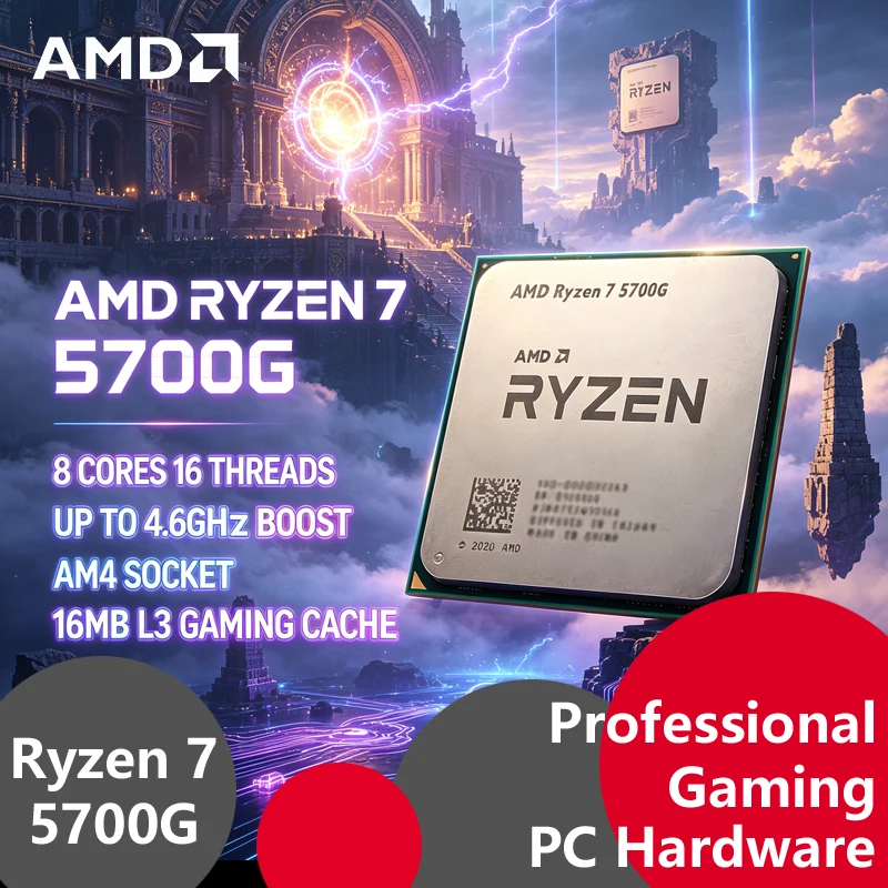 AMD Ryzen 7 5700G Tray Desktop - Amd Cpu Ryzen 7 review and price