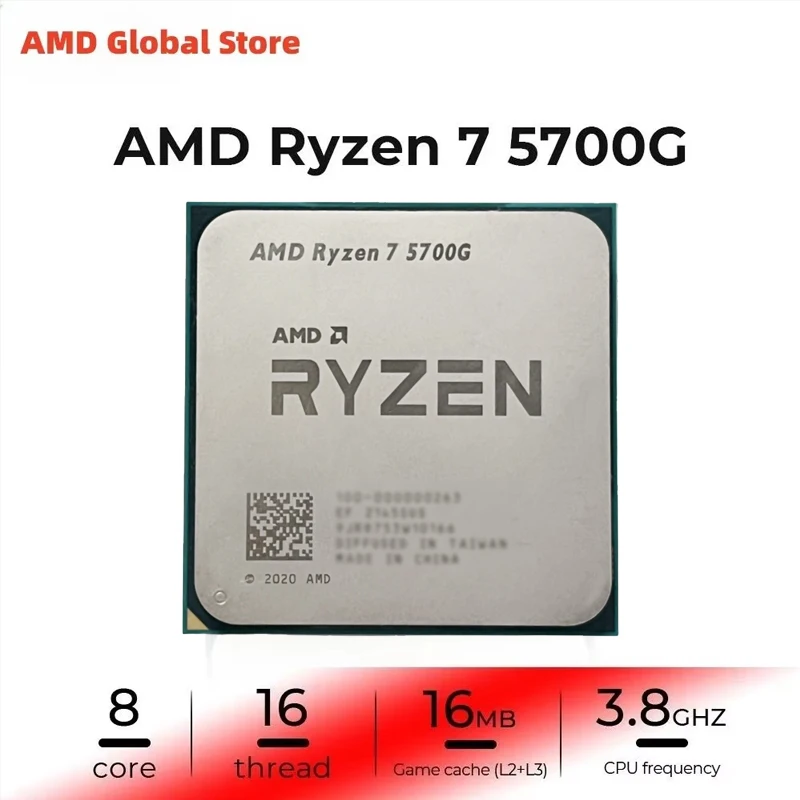 AMD Ryzen 7 5700G Tray Desktop - Amd Cpu Ryzen 7 review and price