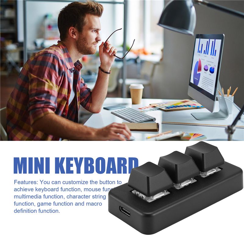 MK321 Progammable Macro Mini K - Gaming Keyboard Mini review and price