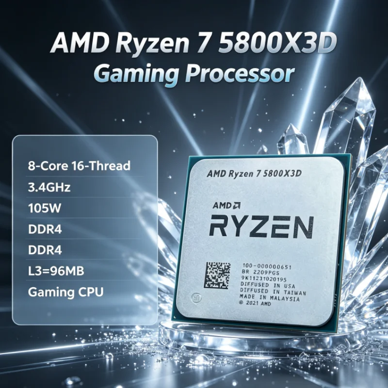 AMD R7 5800X3D 96 MB Gaming Pr - Amd Cpu Ryzen 7 review and price