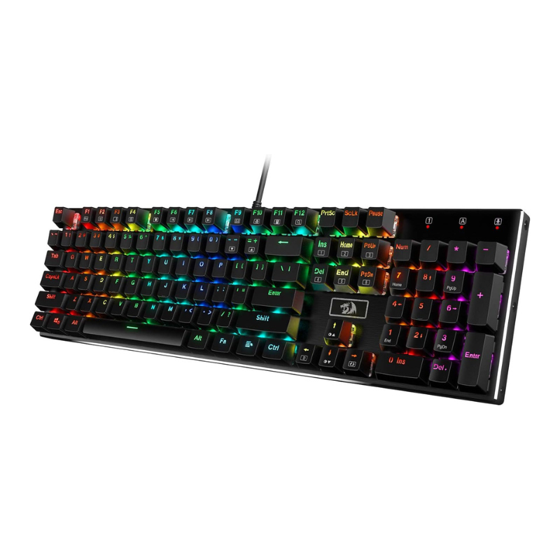 Redragon K556 RGB LED Backlit  - Gaming Keyboard No Noise review and price