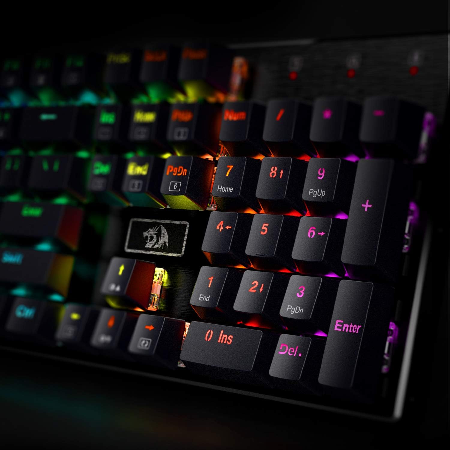 Redragon K556 RGB LED Backlit  - Gaming Keyboard No Noise review and price