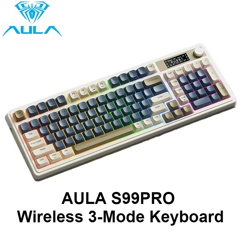 AULA S99 Pro Tri-Mode Bluetoot - Gaming Keyboard That Is Quiet review and price