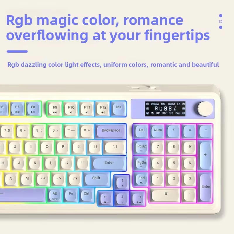 AULA S99 Pro Tri-Mode Bluetoot - Gaming Keyboard That Is Quiet review and price