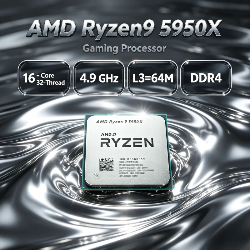 AMD Ryzen 9 5950X DDR4 3.4 GHz - Amd Cpu Ryzen 9 review and price