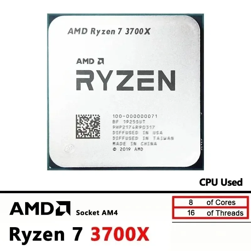 AMD Ryzen 7 3700X 100% Brand N - Amd Cpu Ryzen 7 review and price