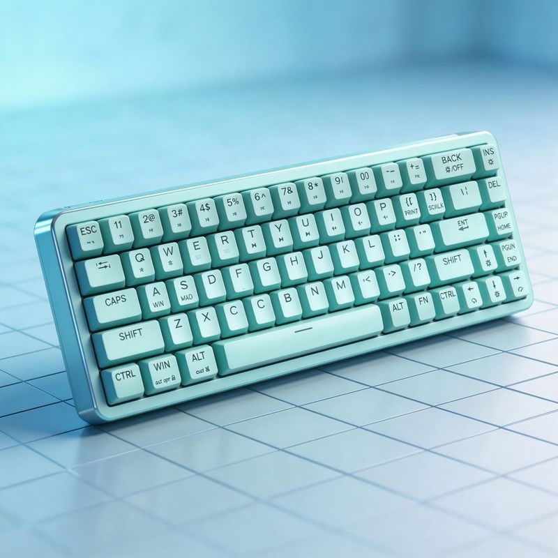 Generic 68 Keys Mechanical Key - Gaming Keyboard Thocky review and price