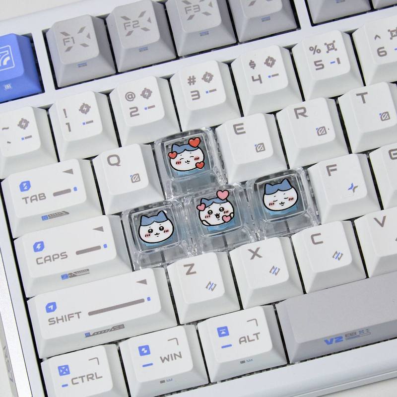 Chiikawa 4 Pcs Handmade Transp - Gaming Keyboard Backlit review and price