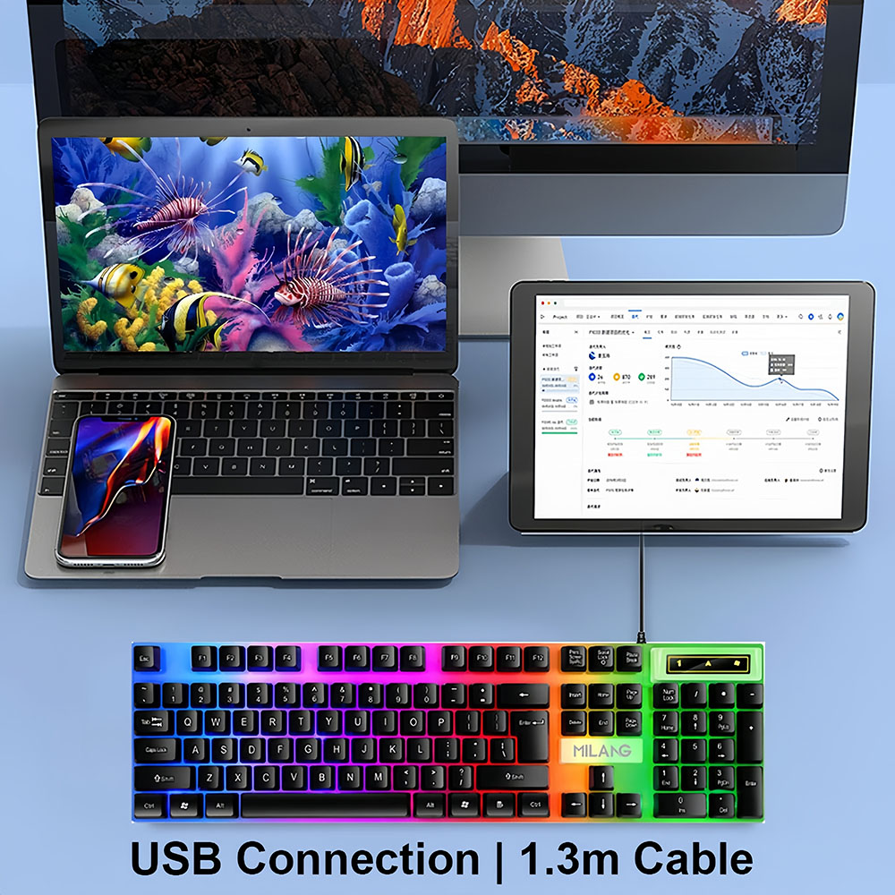 KEBIDUMEI USB Wired Keyboard R - Gaming Keyboard And Mouse For Xbox review and price