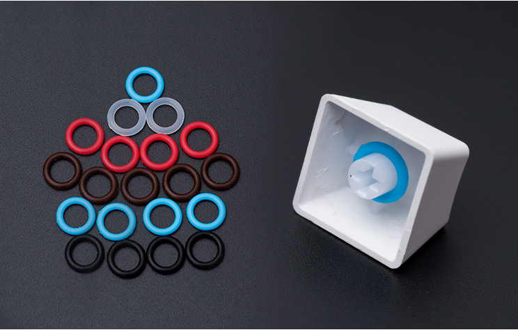 104pcs/pack Silent Ring Rubber - Gaming Keyboard No Noise review and price