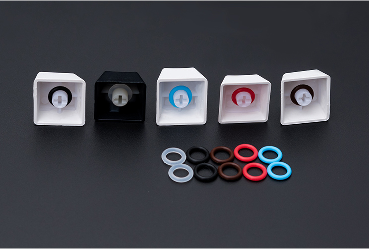 104pcs/pack Silent Ring Rubber - Gaming Keyboard No Noise review and price