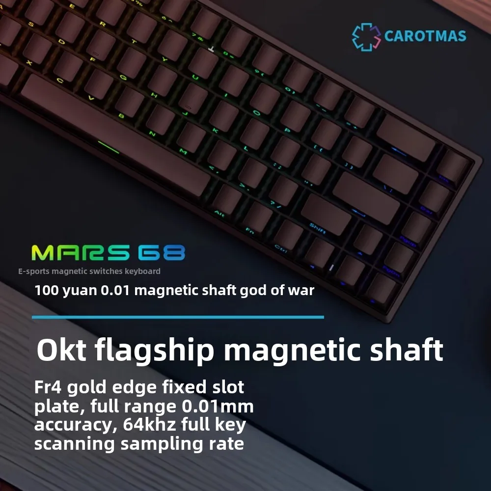 Mars 68 PRO magnetic axis mech - Gaming Keyboard Bluetooth review and price