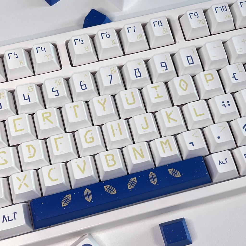 132 Keys Constellation Cherry  - Gaming Keyboard Blue Switches review and price