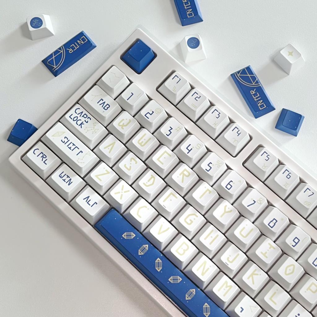 132 Keys Constellation Cherry  - Gaming Keyboard Blue Switches review and price
