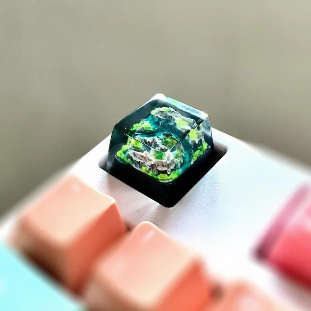 Mountain And Sea Artisan Resin - Gaming Keyboard No Rgb review and price