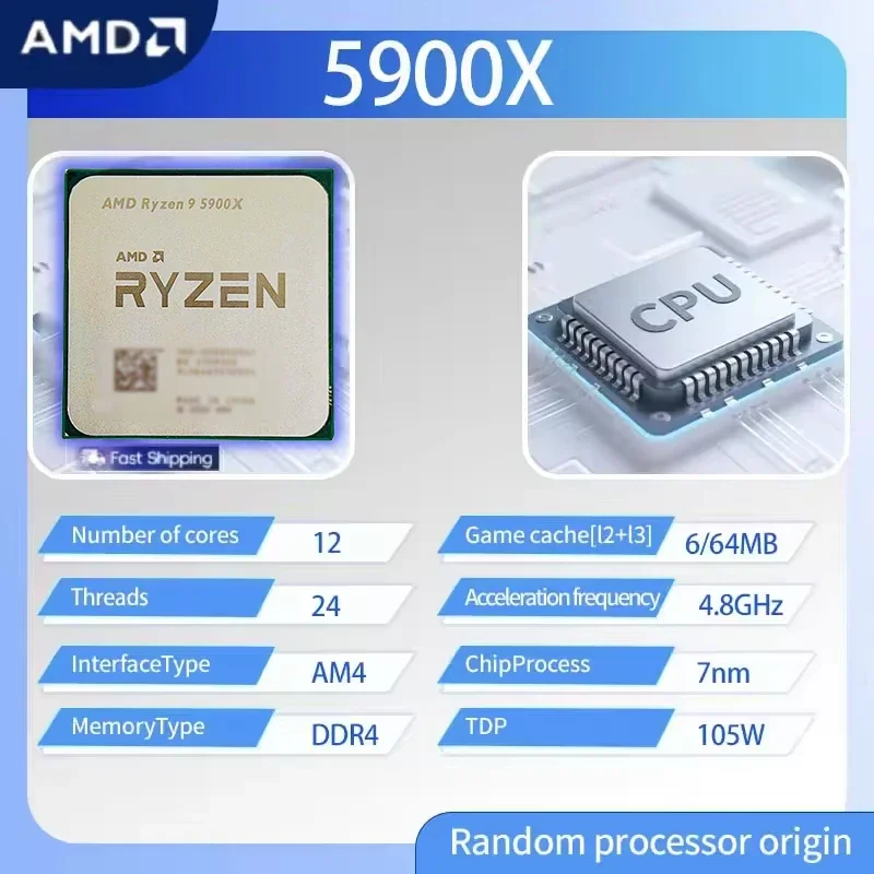 AMD Ryzen 9 5900X R9 5900X 3.7 - Amd Cpu Ryzen 9 review and price