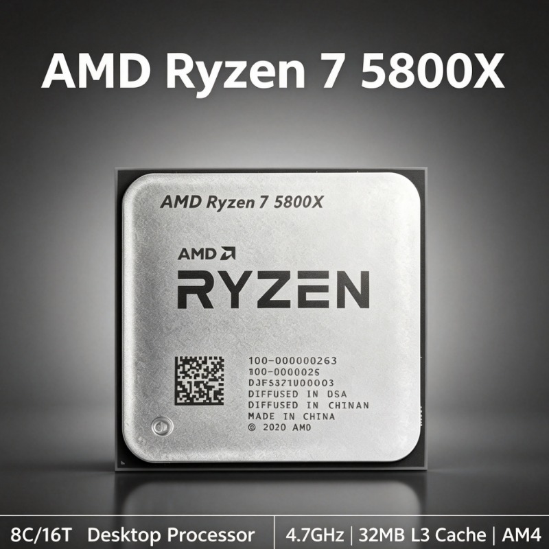 AMD Ryzen 7 5800X For AM4 Seri - Amd Cpu Ryzen 7 review and price