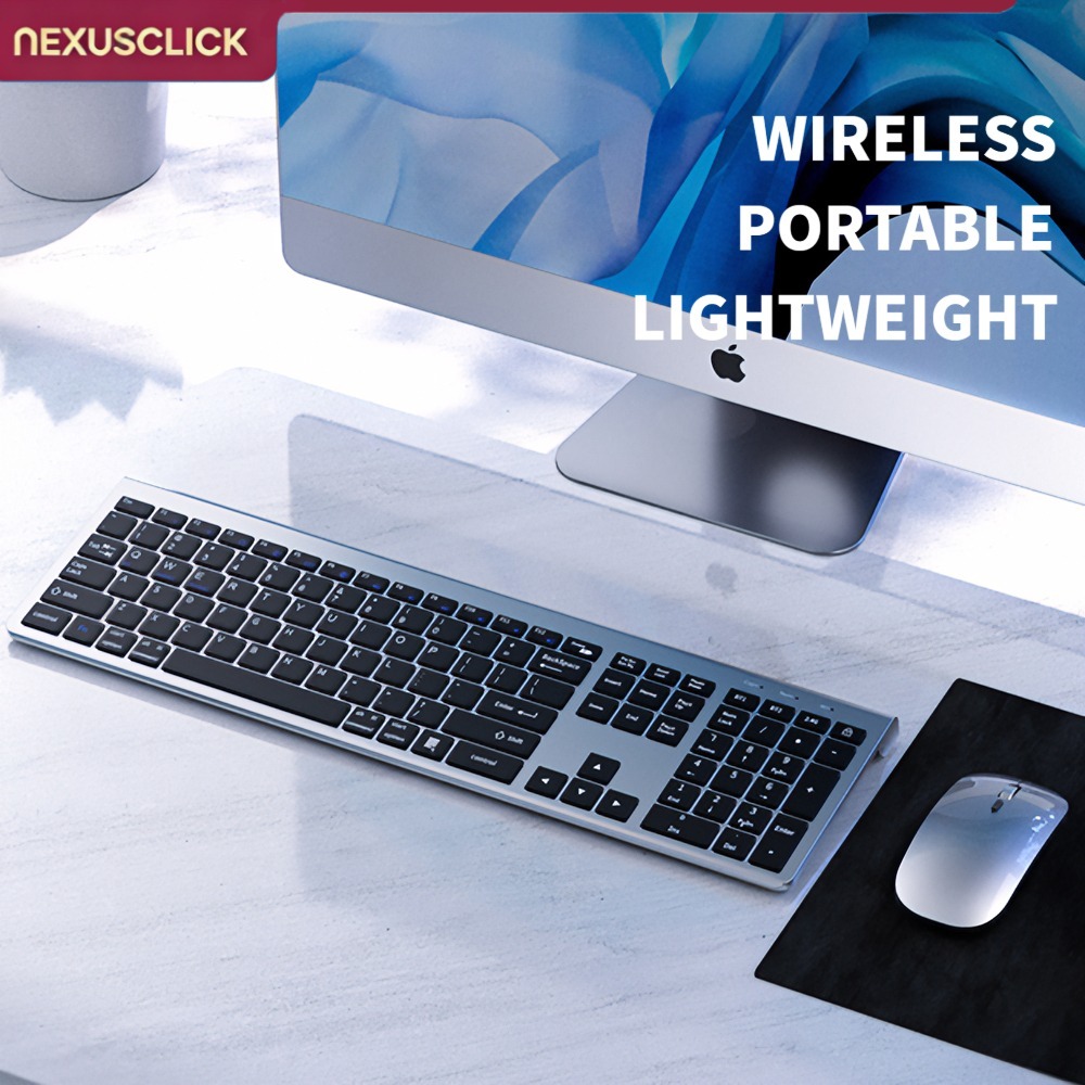 NexusClick 104 Keys Wireless T - Gaming Keyboard And Mouse Combo Wireless review and price