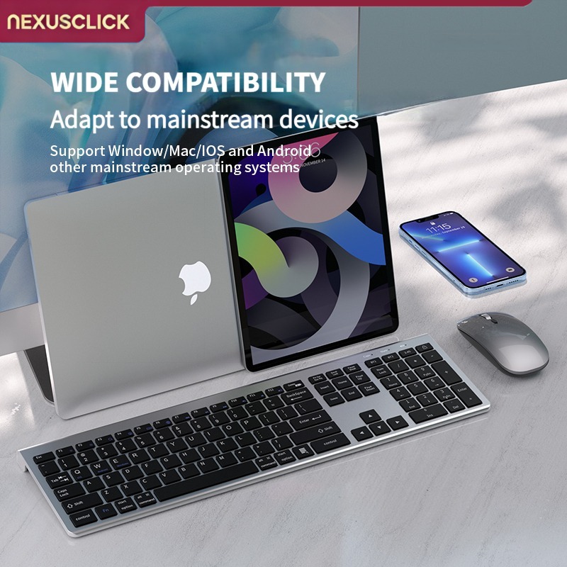 NexusClick 104 Keys Wireless T - Gaming Keyboard And Mouse Combo Wireless review and price