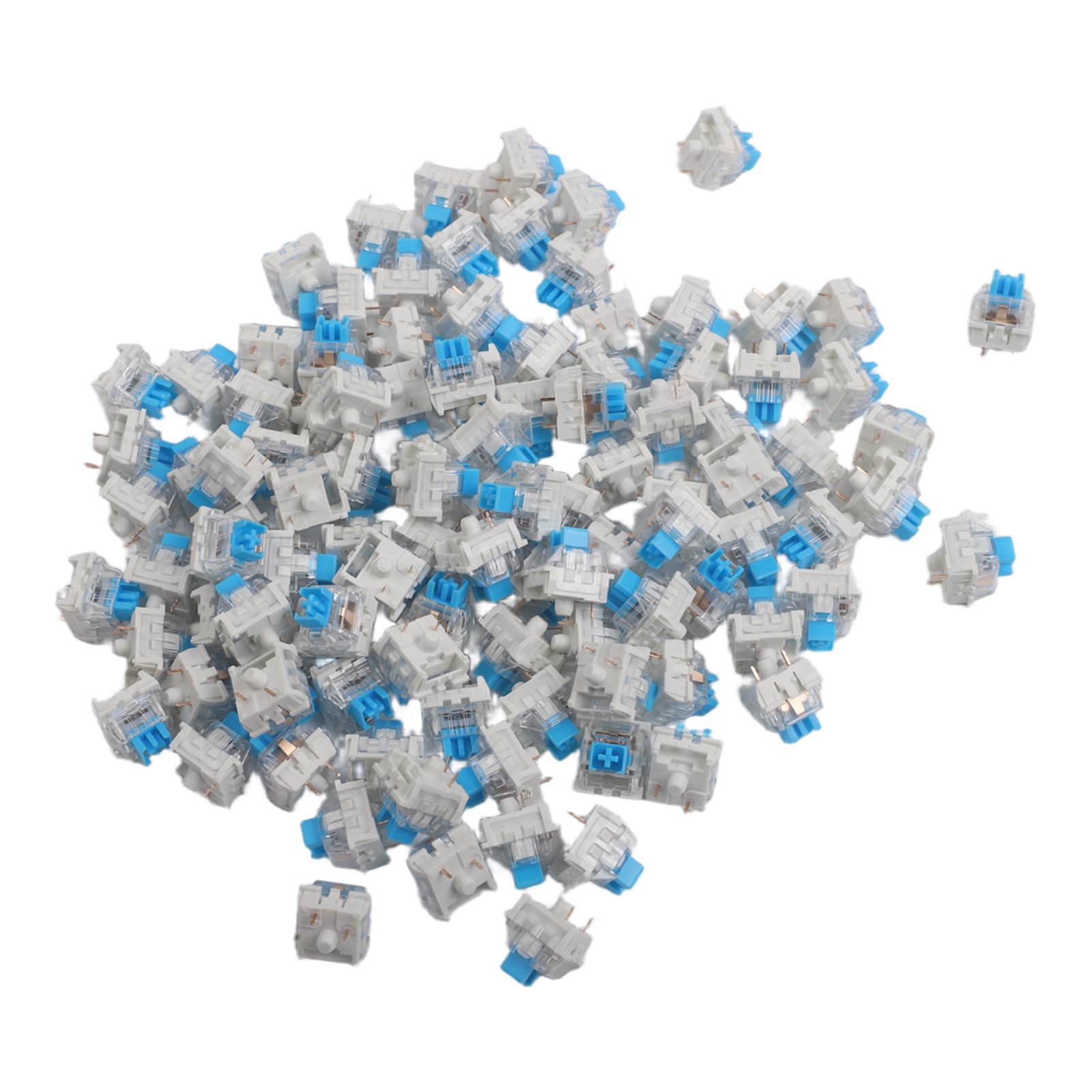108PCS Blue Tactile Mechanical - Gaming Keyboard Blue Switches review and price