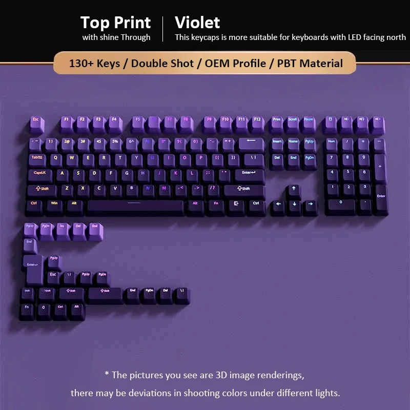 133+ Keys OEM Profile Gradient - Gaming Keyboard And Mouse For Xbox review and price
