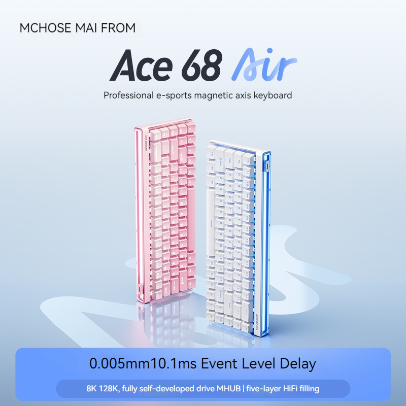 Mchose Ace68 Air Magnetic Axis - Gaming Keyboard Ergo review and price