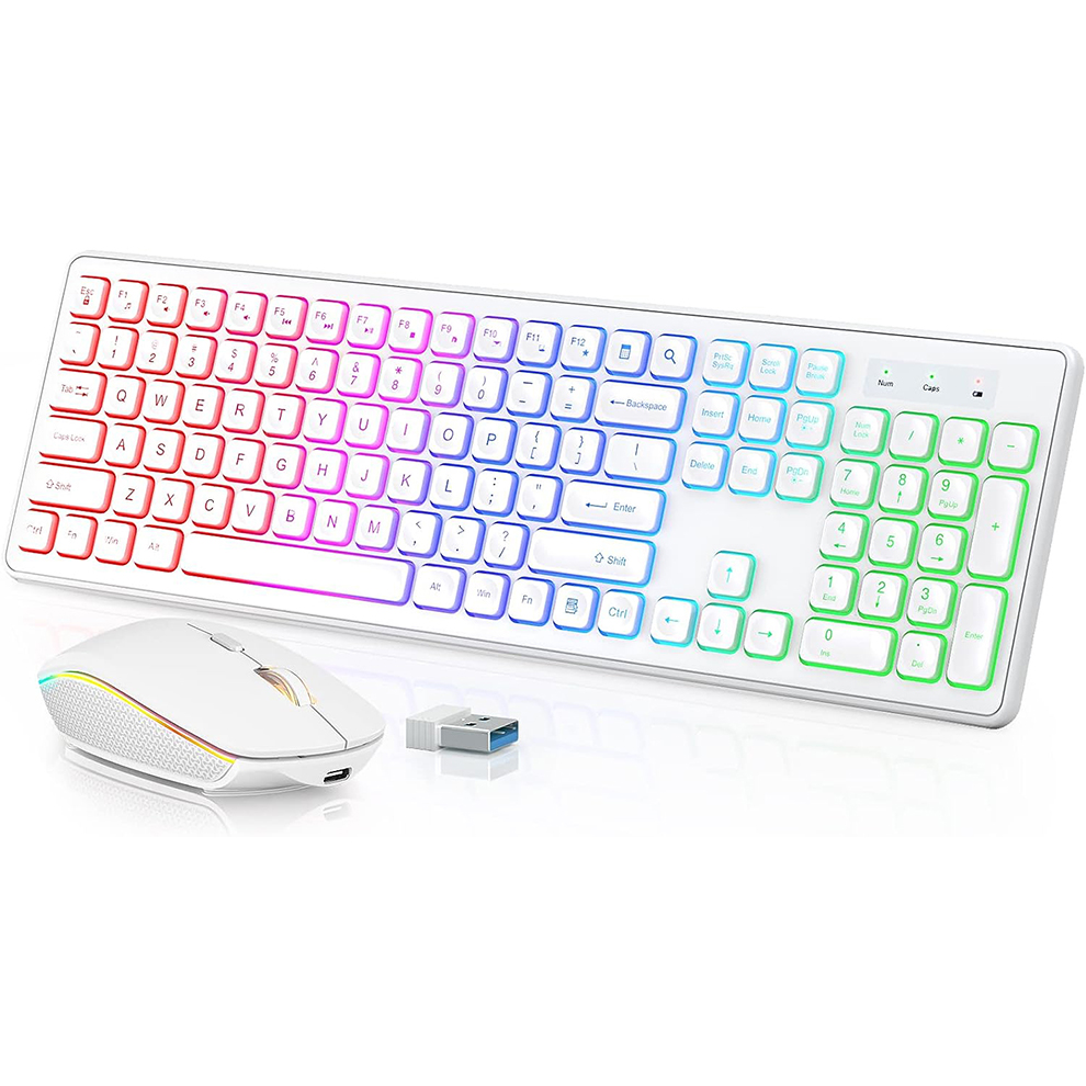 Backlit Wireless Keyboard and  - Gaming Keyboard That Is Quiet review and price